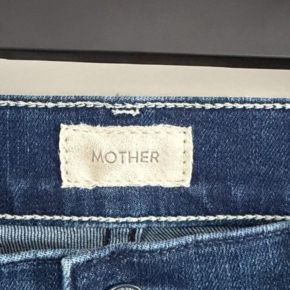 Mother Lil Hustler High Rise Ankle Flare Jean Sz 29P - Picture 4 of 7